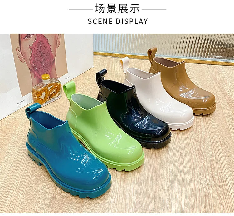 Ankle Rain Boots