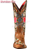 Retro Flower Embroidered Cowboy Boots
