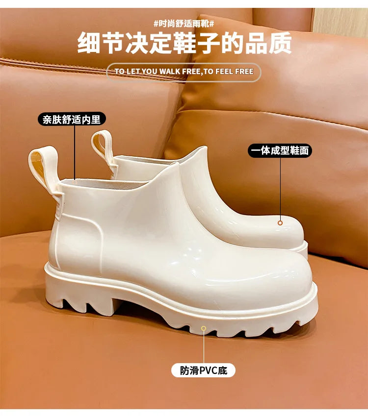Ankle Rain Boots