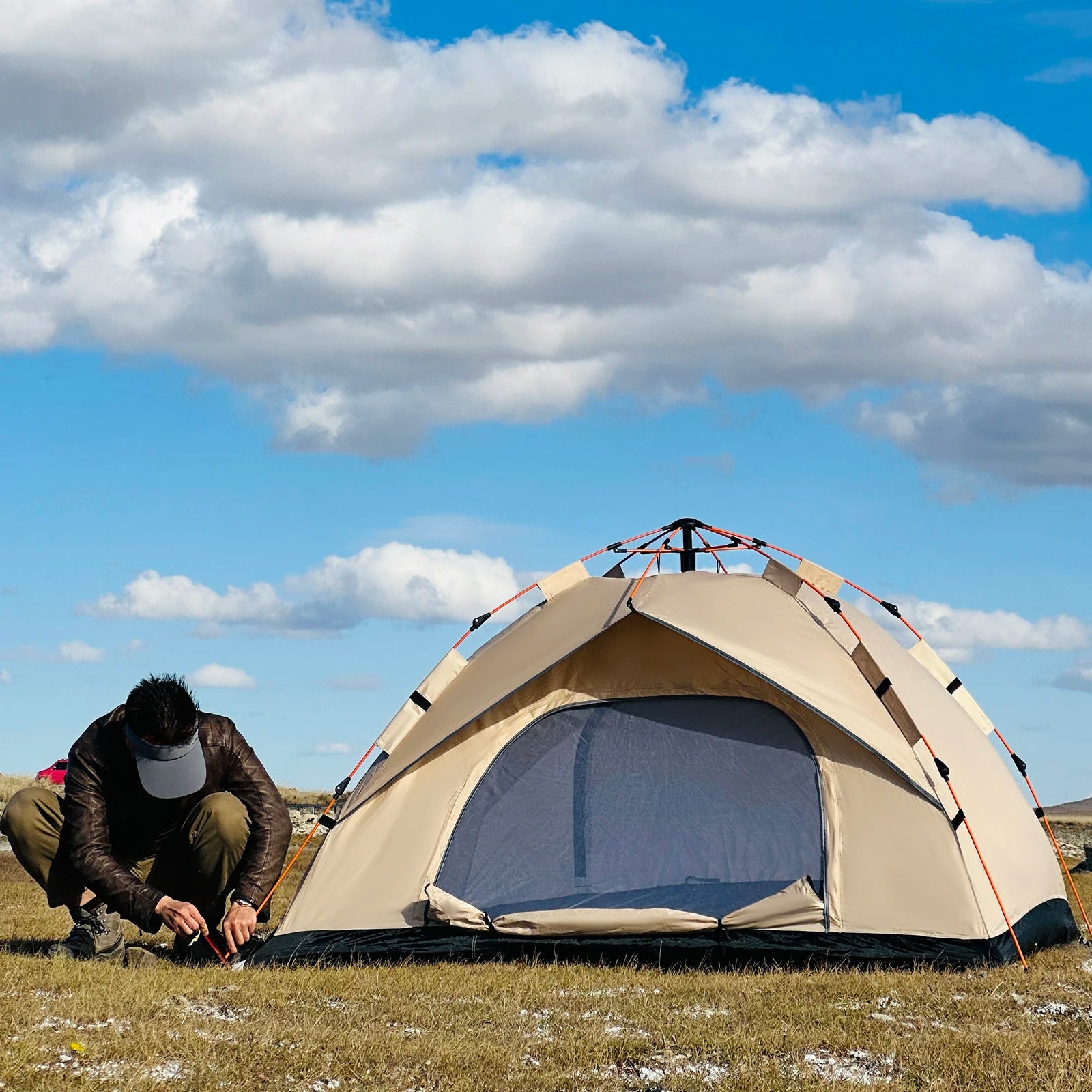 Easy assemble 4 person Festival Tent