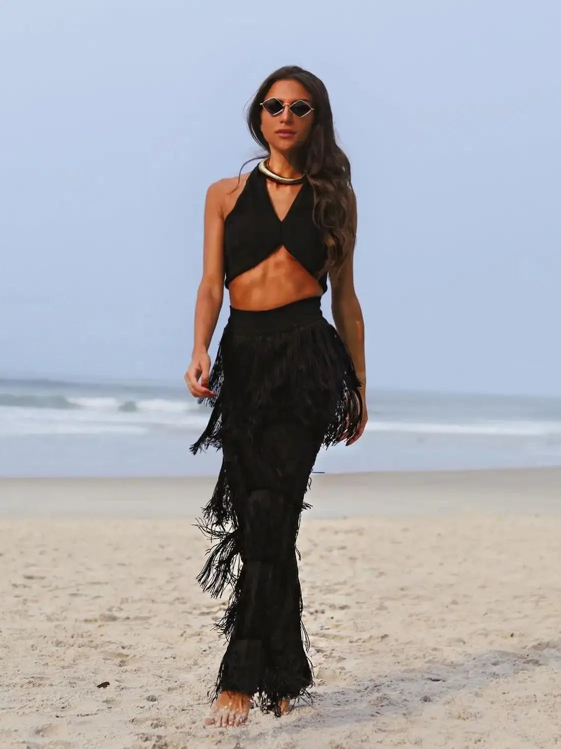 Fringed Trousers