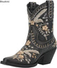 Embroidered Ankle Cowboy Boots ( in 4 colours)