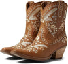 Embroidered Ankle Cowboy Boots ( in 4 colours)