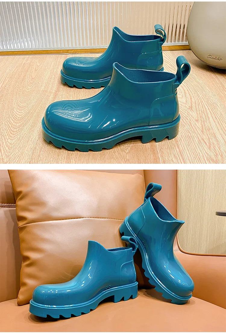 Ankle Rain Boots