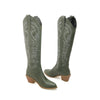 Leather Effect Cowboy Boots - 8 colors