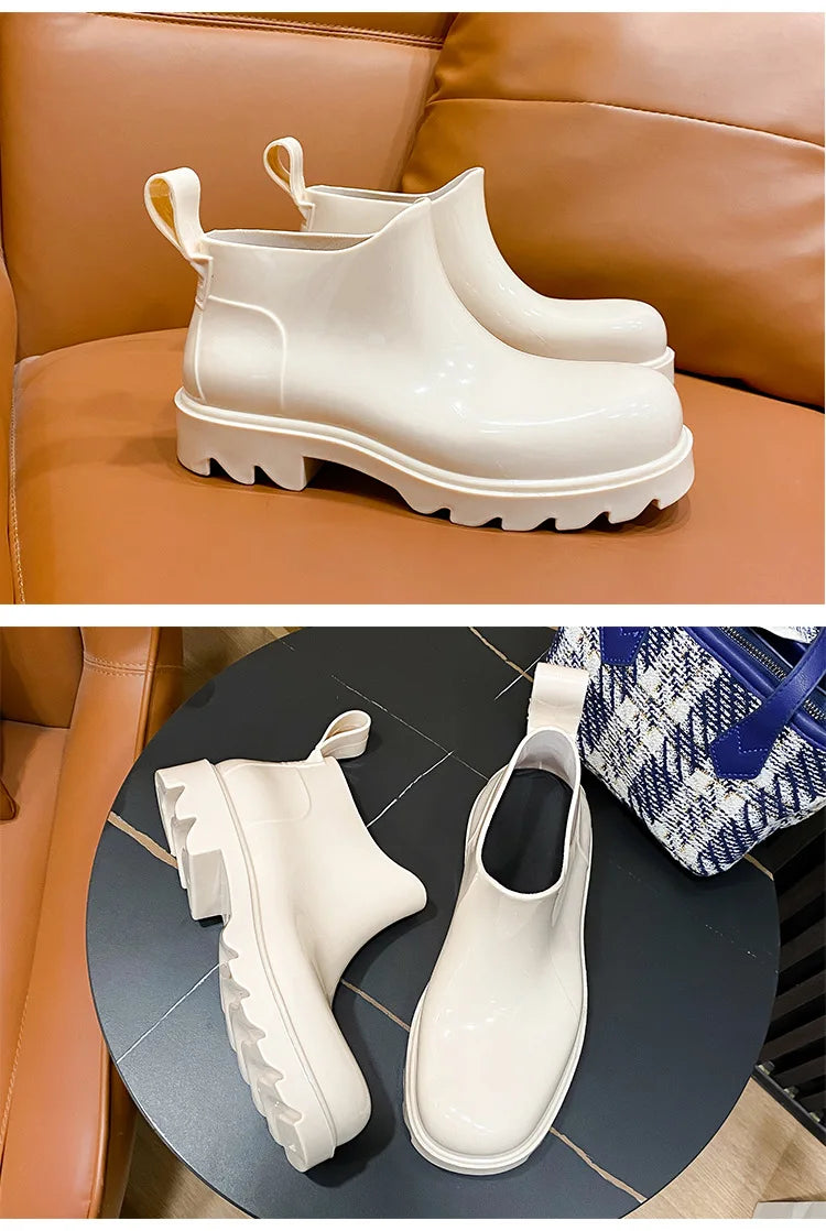Ankle Rain Boots