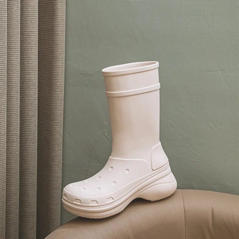 Thick Sole Waterproof Rain Boots