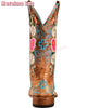 Retro Flower Embroidered Cowboy Boots