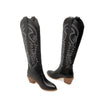 Leather Effect Cowboy Boots - 8 colors
