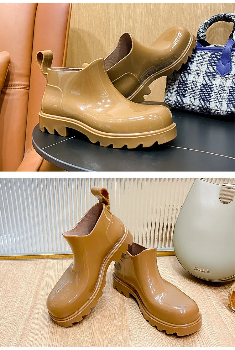 Ankle Rain Boots
