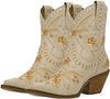 Embroidered Ankle Cowboy Boots ( in 4 colours)
